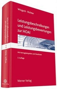 Abbildung von: Leistungsbeschreibungen und -bewertungen zur HOAI - Werner