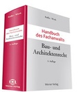 Cover: Handbuch des Fachanwalts Bau- und Architektenrecht - Werner