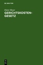 Cover: Gerichtskostengesetz - De Gruyter