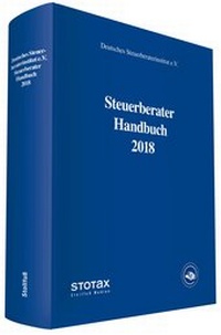 Abbildung von: Steuerberater Handbuch 2018 - Stollfuß