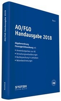 Enlarge image Cover: AO/FGO Handausgabe 2018 - Stollfuß