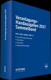 Abbildung von: Veranlagungs-Handausgaben 2017 Sammelband - Stollfuß