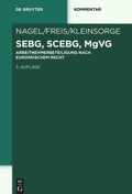 Cover: SEBG, SCEBG, MgVG - De Gruyter