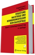 Cover: Verg&uuml;tung, Nachtr&auml;ge und Behinderungsfolgen beim Bauvertrag