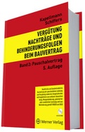 Cover: Verg&uuml;tung, Nachtr&auml;ge und Behinderungsfolgen beim Bauvertrag - Werner