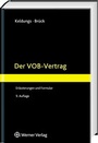 Cover: Der VOB-Vertrag - Werner