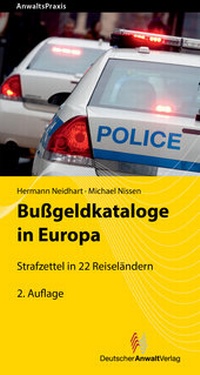 Abbildung von: Bußgeldkataloge in Europa - Deutscher Anwaltverlag