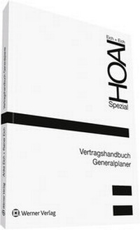 Abbildung von: Vertragshandbuch Generalplanung - Werner