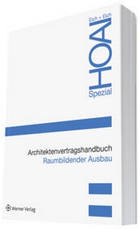 Abbildung von: Architektenvertragshandbuch Raumbildender Ausbau - Werner