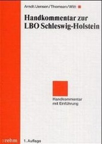 Abbildung von: Handkommentar zur LBO Schleswig-Holstein - Rehm