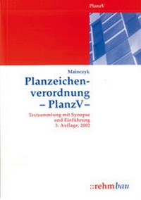 Enlarge image Cover: Planzeichenverordnung - PlanzV - - Rehm