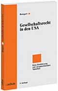 Cover: Gesellschaftsrecht in den USA - Rehm