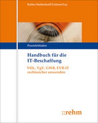 Bild: Handbuch für die IT-Beschaffung - Grundwerk mit Fortsetzungsbezug - Rehm