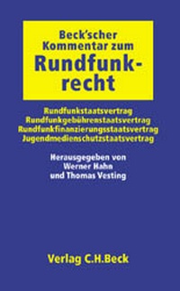 Enlarge image Cover: Beck'scher Kommentar zum Rundfunkrecht - C.H.BECK