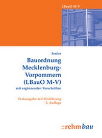 Abbildung von: Bauordnung Mecklenburg-Vorpommern - Rehm