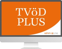 Abbildung von: TVöD PLUS online - Rehm