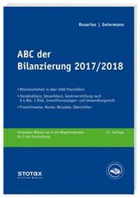 Abbildung von: ABC der Bilanzierung 2017/2018 - Stollfuß