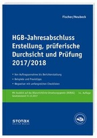 Abbildung von: HGB-Jahresabschluss - Erstellung, prüferische Durchsicht und Prüfung 2017/18 - Stollfuß