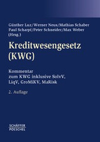 Abbildung von: Kreditwesengesetz (KWG) - Schäffer-Poeschel