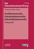 Cover: Verfahrensrecht, Umsatzsteuerrecht, Erbschaftsteuerrecht - Sch&auml;ffer-Poeschel