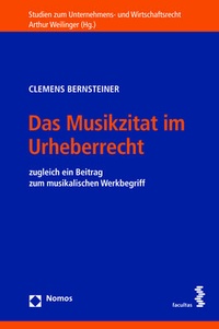 Abbildung von: Das Musikzitat im Urheberrecht - Nomos
