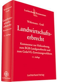 Abbildung von: Das Landwirtschaftserbrecht - Luchterhand