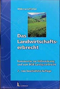 Enlarge image Cover: Das Landwirtschaftserbrecht - Luchterhand