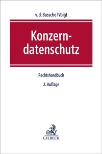 Abbildung von: Konzerndatenschutz - C.H.BECK