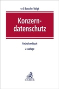 Cover: Konzerndatenschutz - C.H.BECK