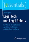 Cover: Legal Tech und Legal Robots - Springer Gabler