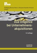 Cover: Due Diligence bei Unternehmensakquisitionen - Sch&auml;ffer-Poeschel