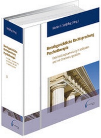 Abbildung von: Berufsgerichtliche Rechtsprechung Psychotherapie - Psychotherapeutenverlag