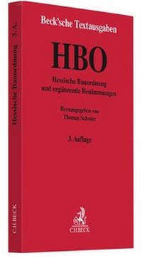 Abbildung von: HBO: Hessische Bauordnung - C.H.BECK