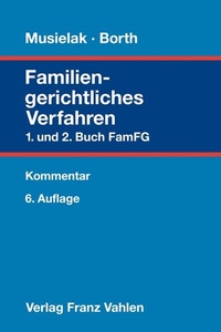 Abbildung von: Familiengerichtliches Verfahren: FamFG - Vahlen