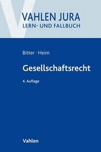 Abbildung von: Gesellschaftsrecht - Vahlen