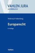 Cover: Europarecht - Vahlen