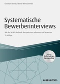 Cover: Systematische Bewerberinterviews - inkl. Arbeitshilfen online - Haufe-Lexware