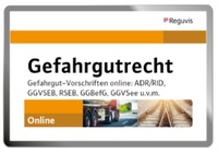 Abbildung von: Gefahrgutrecht Online - Reguvis Fachmedien
