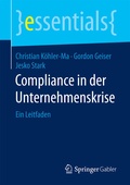 Cover: Compliance in der Unternehmenskrise - Springer Gabler