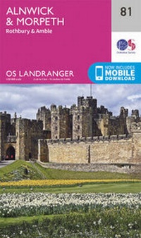 Abbildung von: Alnwick & Morpeth, Rothbury & Amble - Ordnance Survey