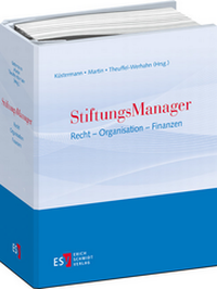 Abbildung von: StiftungsManager - Erich Schmidt Verlag
