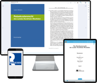 Abbildung von: Reisekostenrecht Nordrhein-Westfalen - Digital - Verlag Reckinger