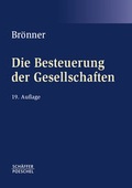 Cover: Die Besteuerung der Gesellschaften - Sch&auml;ffer-Poeschel
