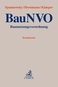 Cover: Baunutzungsverordnung: BauNVO - C.H.BECK