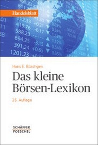 Enlarge image Cover: Das kleine Börsen-Lexikon - Schäffer-Poeschel