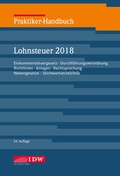 Cover: Praktiker-Handbuch Lohnsteuer 2018: LSt 2018 - IDW