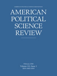 Abbildung von: American Political Science Review - Cambridge University Press