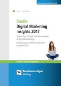 Cover: Studie Digital Marketing Insights 2017 - Reguvis Fachmedien