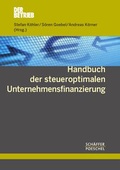 Cover: Handbuch der steueroptimalen Unternehmensfinanzierung - Sch&auml;ffer-Poeschel