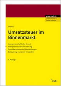 Abbildung von: Umsatzsteuer im Binnenmarkt - NWB